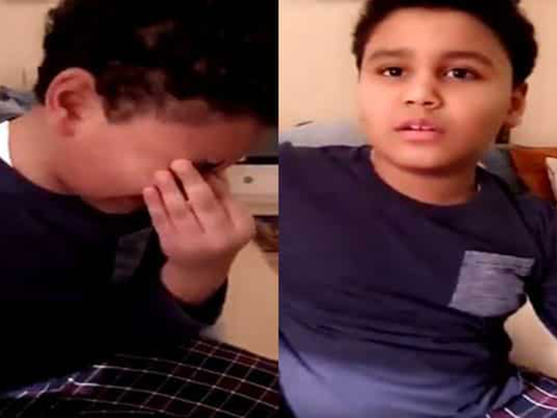 اضغط لمشاهدة الفيديو: فاشينستا سعودية توثق ردة فعل ابنها على خبر وفاة جدته!